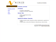 Tablet Screenshot of nitrico.com.ar
